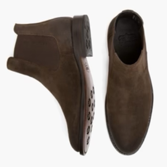 Thursday Boot Co. Cavalier (Suede Chelsea Boot) - Dark Brown (11) - Picture 8 of 8
